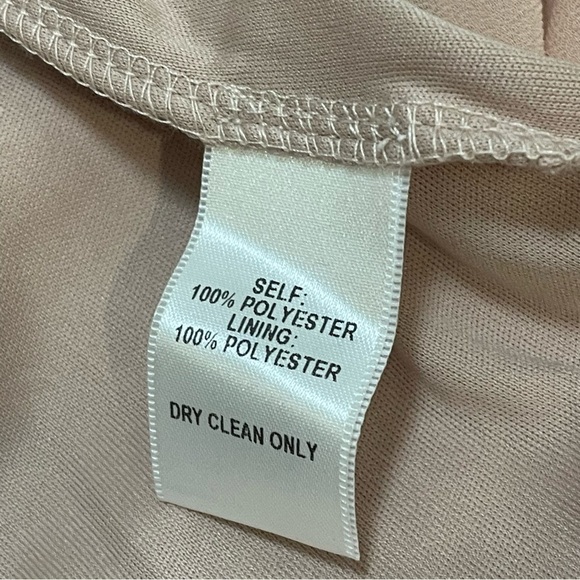 Lulus Thoughts of Hue Light Blush Surplice Maxi Dress Wedding Event Prom Sz XS. - Picture 7 of 10